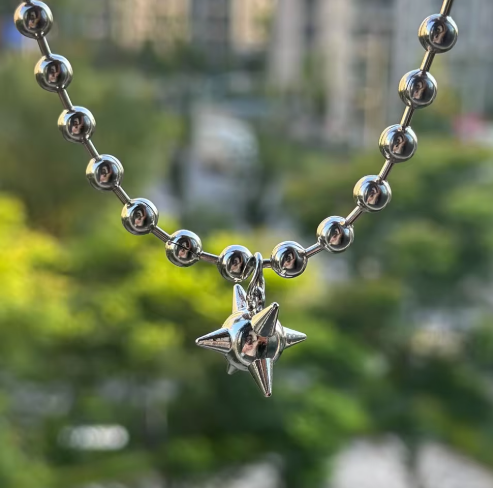 Y2K Morning Star Short Necklace